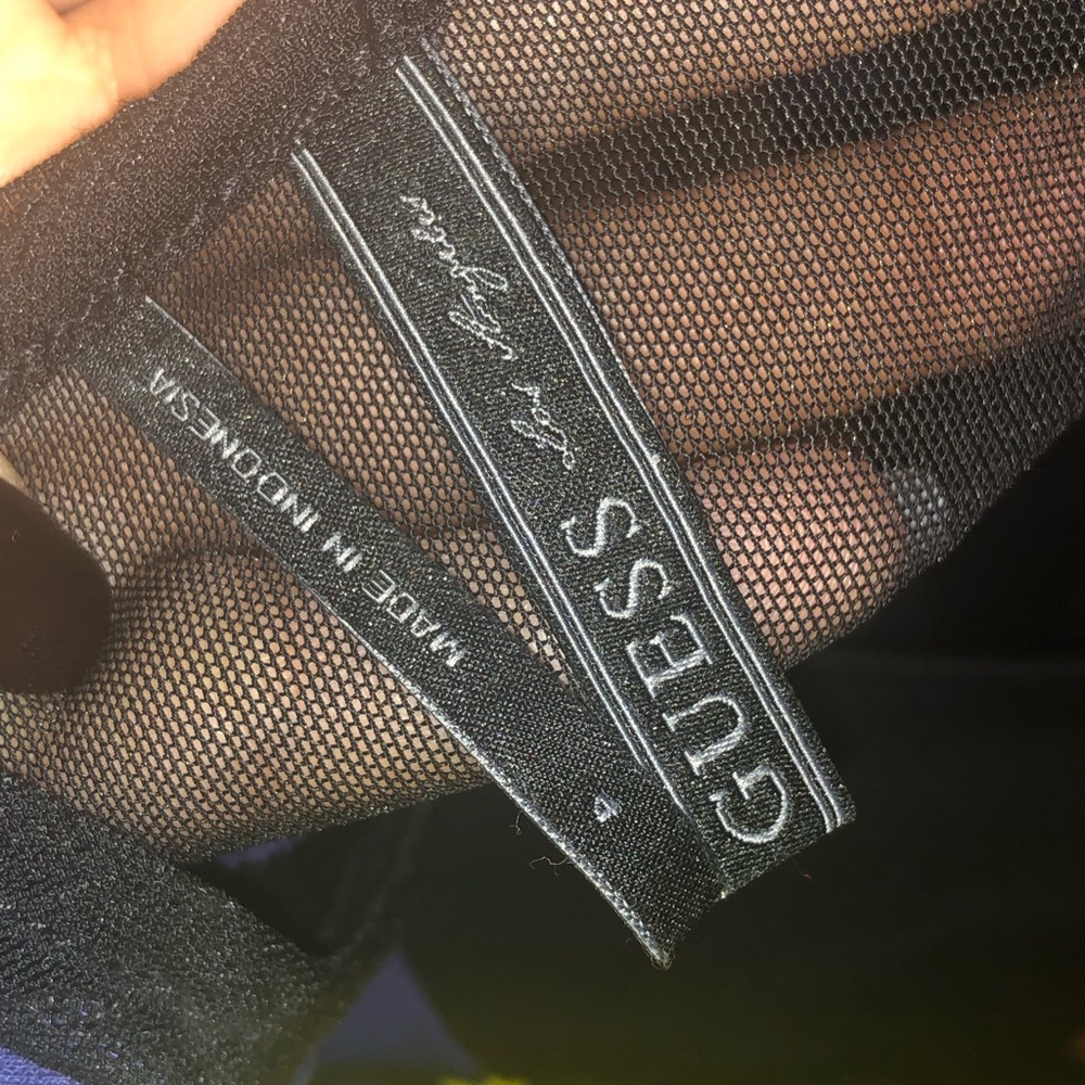 Black/blue Guess dress - Picture 4 of 4
